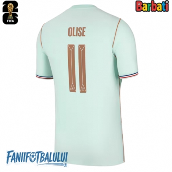 Franța Michael Olise #11 Tricou Fotbal Replică Mondial 2026 Barbati Deplasare